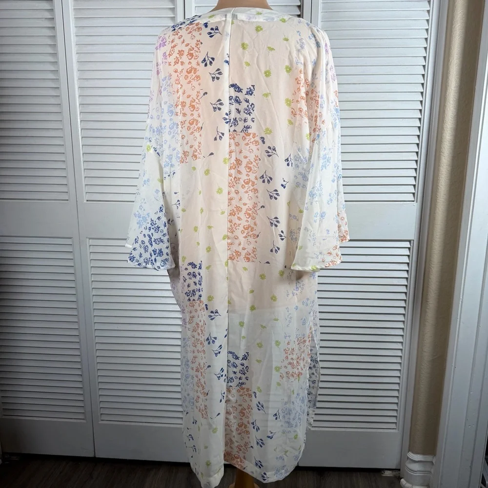 Wild‎ Fable Floral Patchwork Kimono Duster – Size OSFM